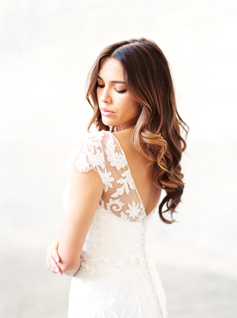 Anna Campbell Bridal Fashion in NYC | Featured on Once Wed » Callie ...